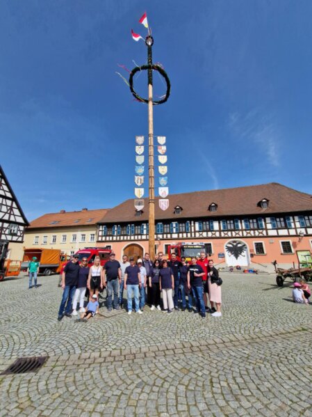 1. Mai 2024 Marktplatz Stadt Baunach